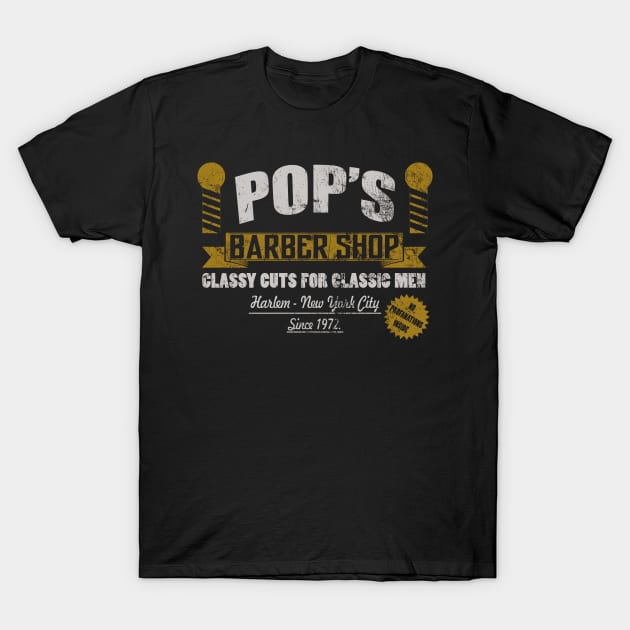 Pops Barber Shop T-Shirt by LegendaryPhoenix